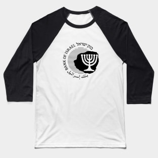 Bank of Israel Baseball T-Shirt